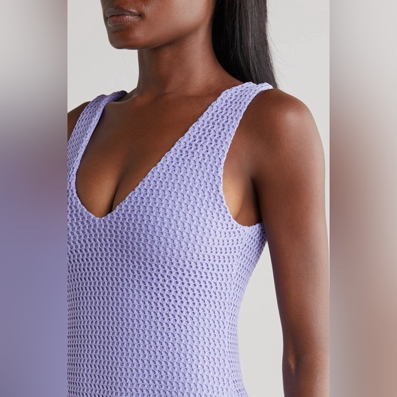 MONTCE Kim Textured Knit One-Piece Swimsuit, BRAND NEW, Size Medium, $218 - Picture 9 of 13